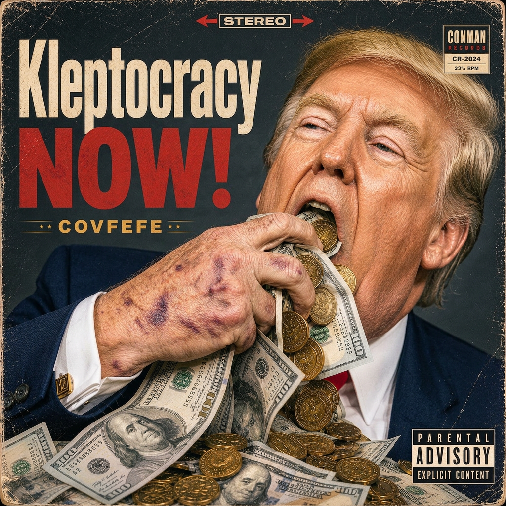 trump covfefe klepto